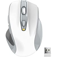 Ratón Inalámbrico- TedGem 2.4G Ratón Inalámbrico- 5 Niveles de Ajuste de dpi - Super Ahorro de Energía- 6 Botones- con…